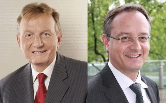 Claus Schmiedel und Andreas Stoch